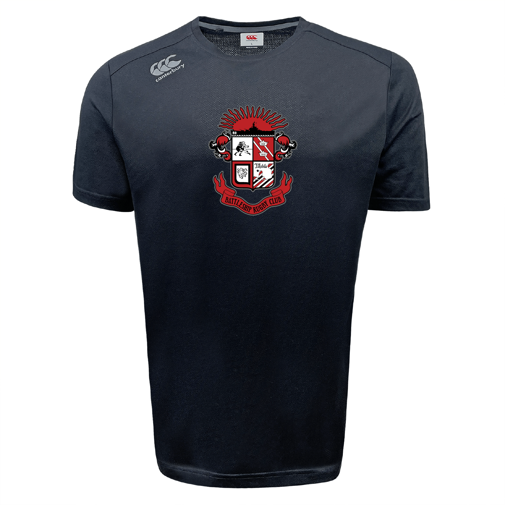 Canterbury Battleship Rugby Club Vapodri Tempo Breathable T-Shirt