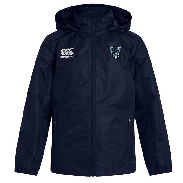 Canterbury's Vaposhield Lightweight Full Zip Rain Jacket for Scottsdale Rugby Club