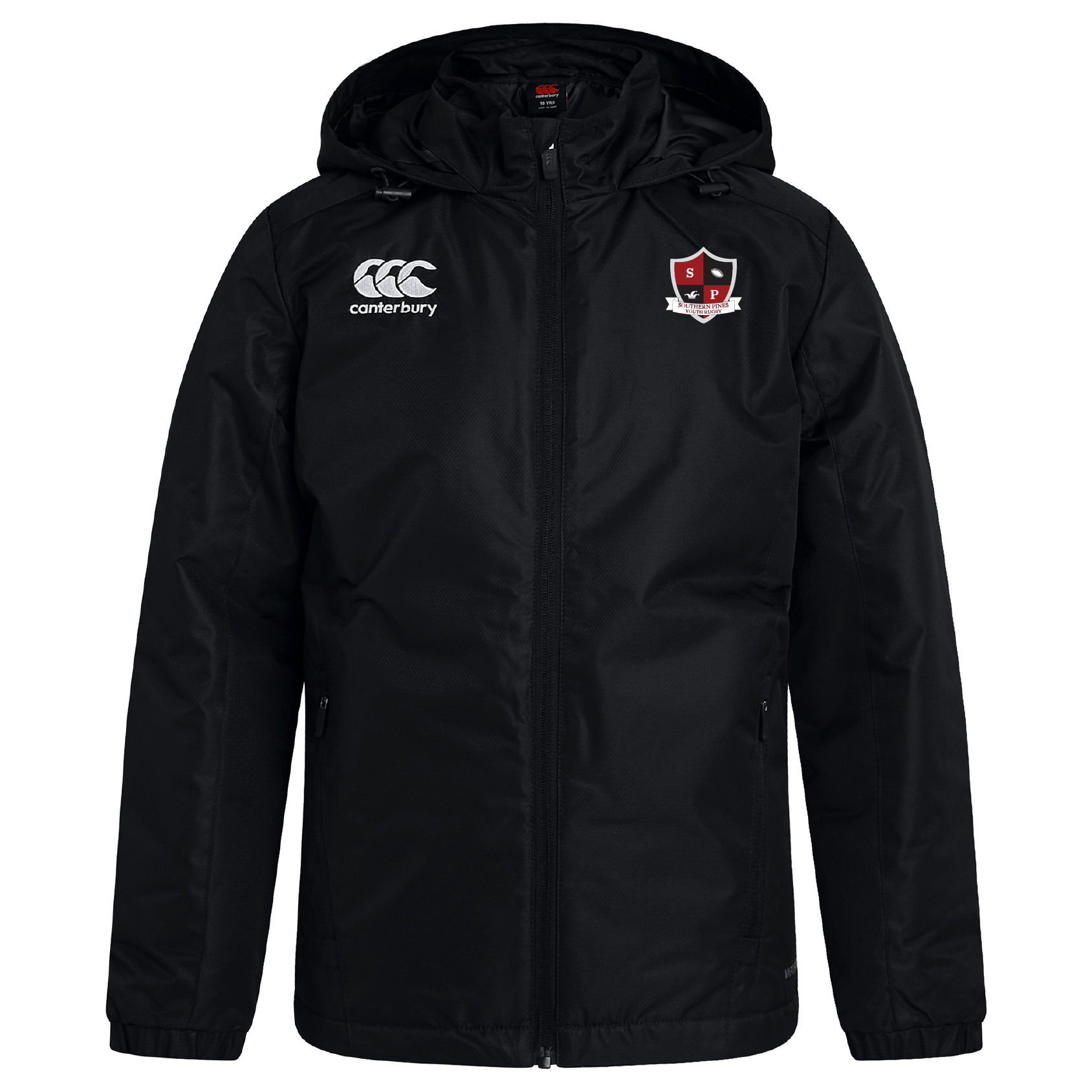 Canterbury's Vaposhield Stadium Jacket for Southern Pines Youth Rugby Club