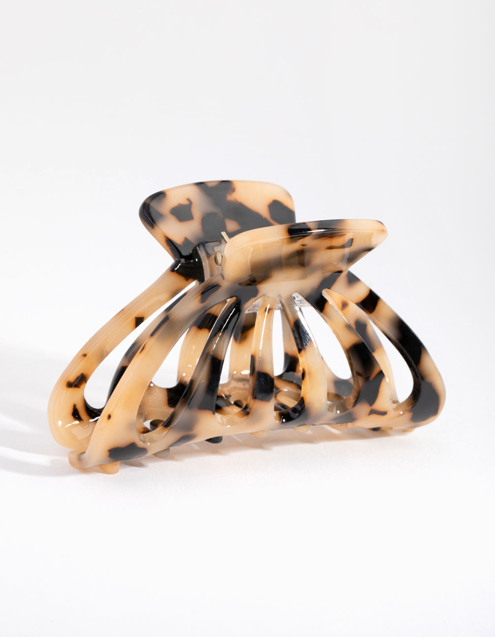Acrylic Tortoiseshell Cut-Out Claw