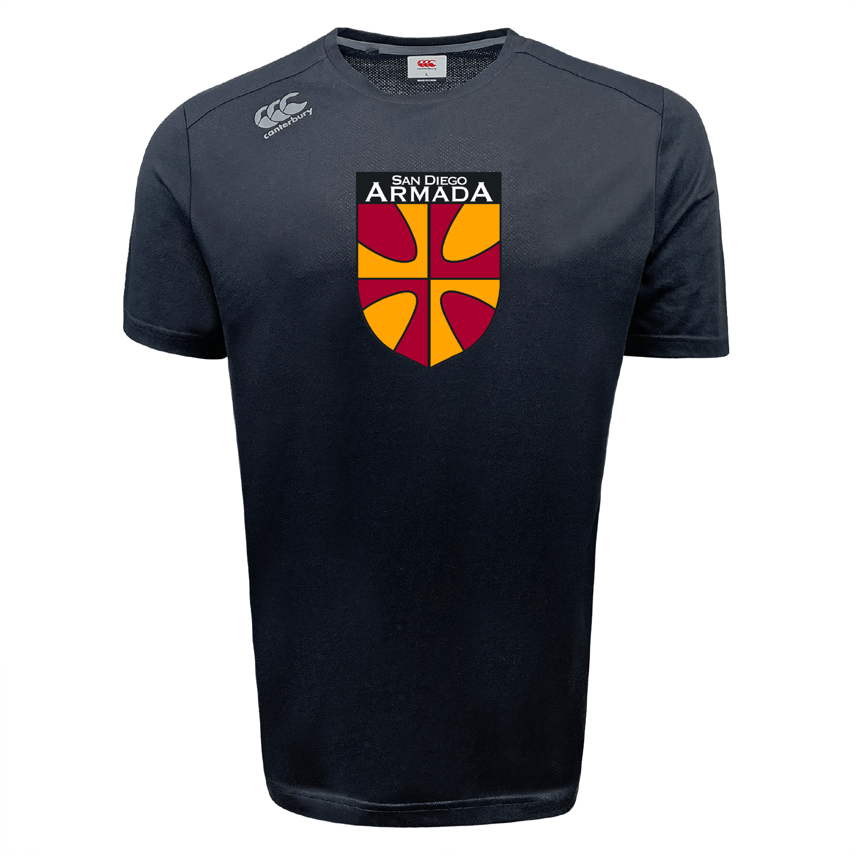 Canterbury's Premium San Diego Armada Rugby Tempo Vapodri Sports T-Shirt