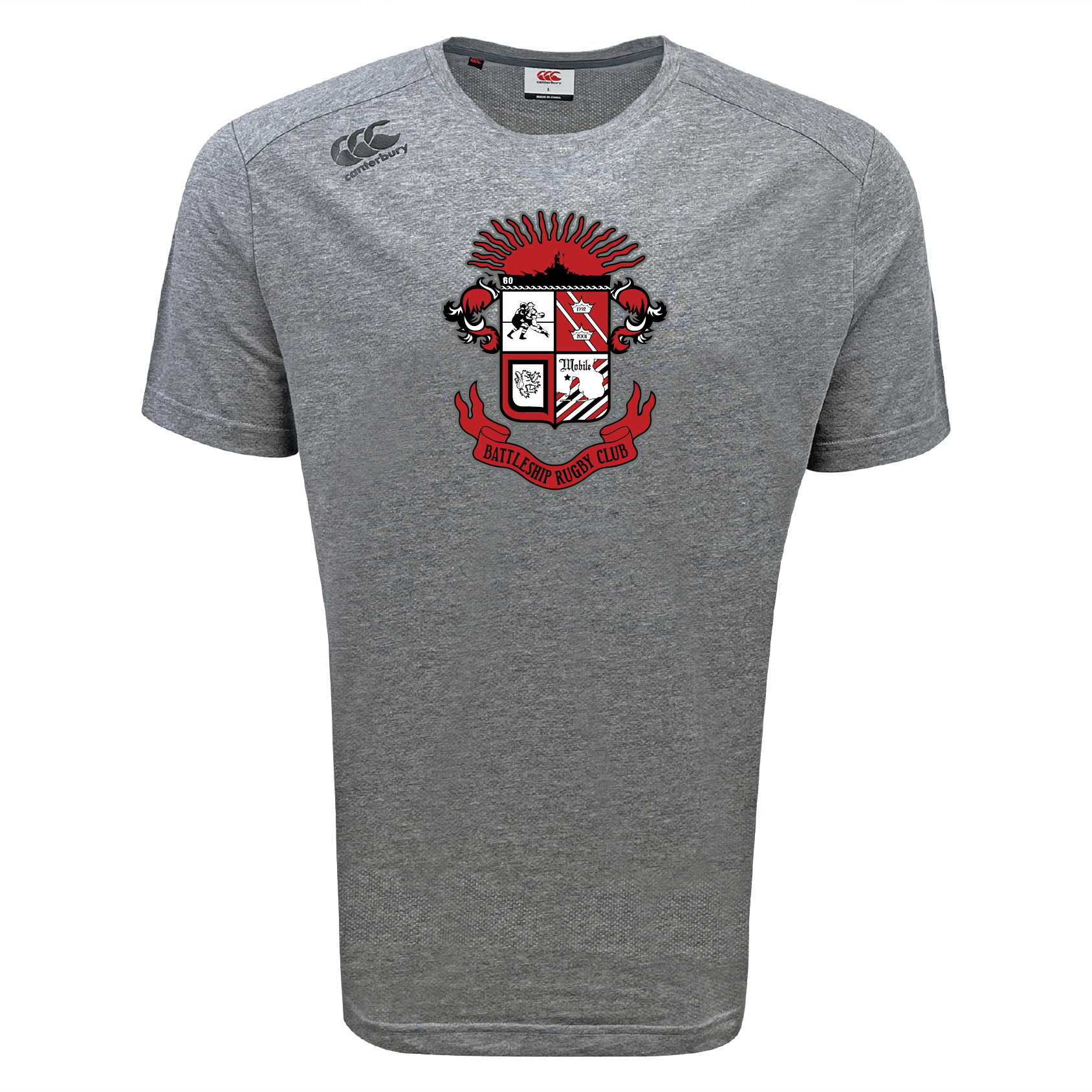 Canterbury Battleship Rugby Club Vapodri Tempo Breathable T-Shirt