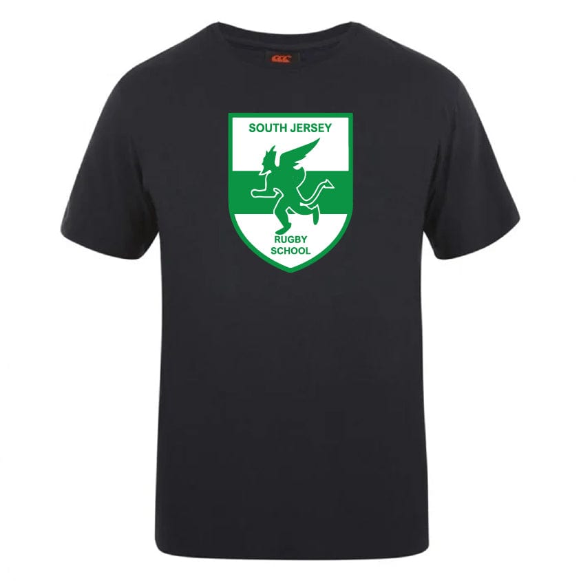 Canterbury's Soft Premium Cotton Blend Plain Tee for South Jersey Rugby School Club