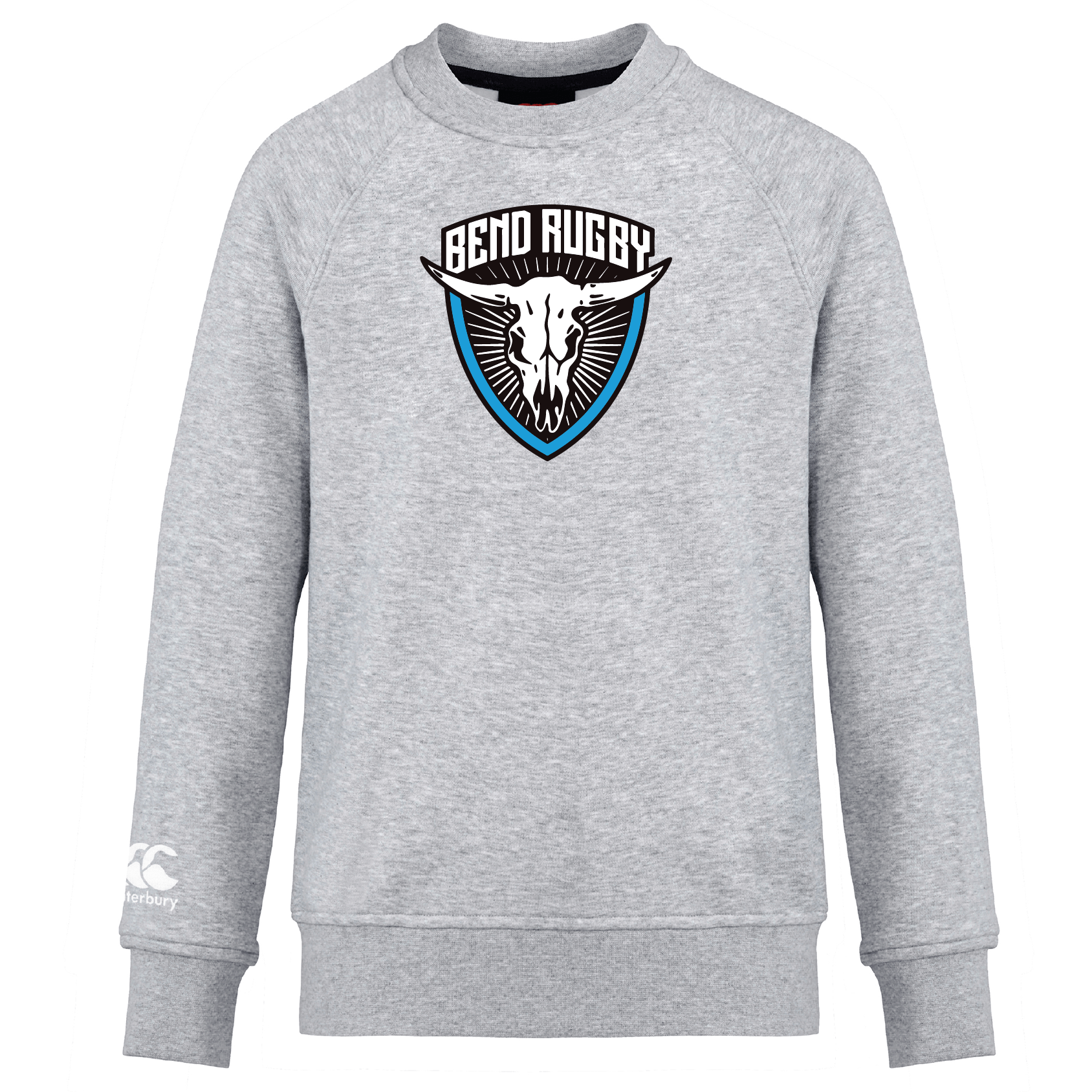 Bend Rugby Club Customizable Crew Neck Sweatshirt by Canterbury - Ideal for Sports Enthusiasts