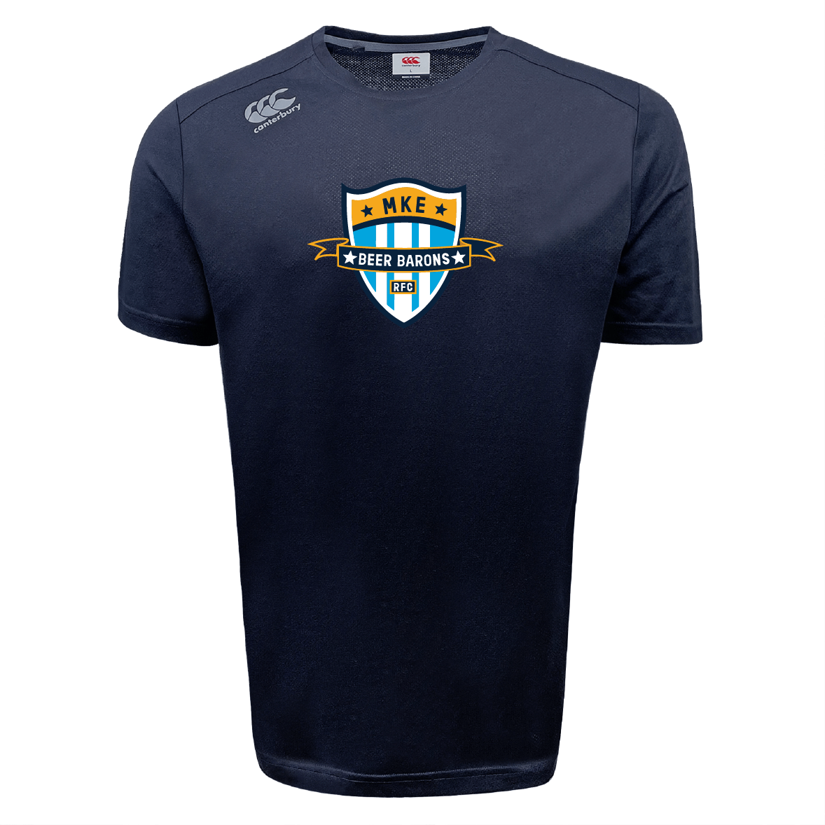 Canterbury Milwaukee Beer Barons RFC Vapodri Tempo Breathable Sports T-Shirt