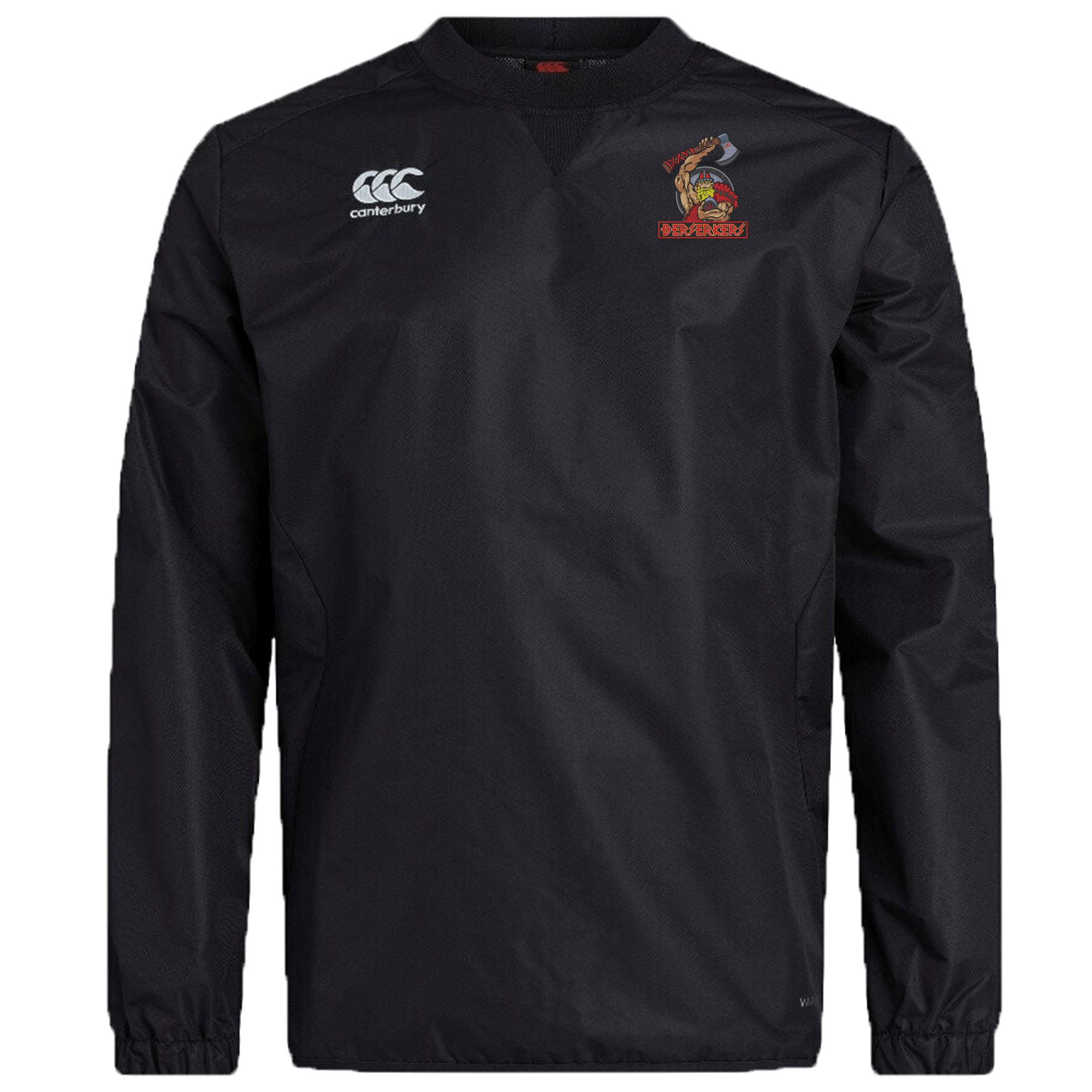 Canterbury's Durable Vaposhield Club Contact Top for Rugby Berserkers