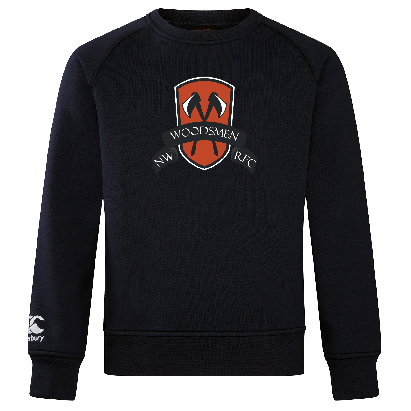 Northwest Woodsmen RFC Canterbury Club Crew Style Sweatshirt for Casual Wear