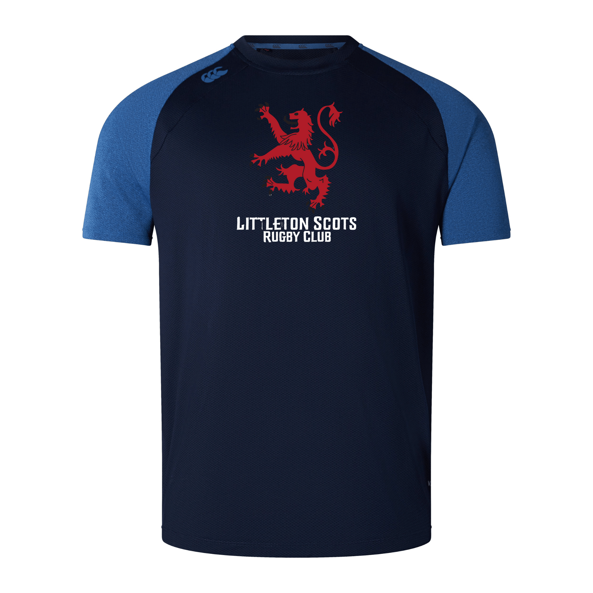 Canterbury Littleton Scots Rugby Lightweight Elite Training Bicolor Tee