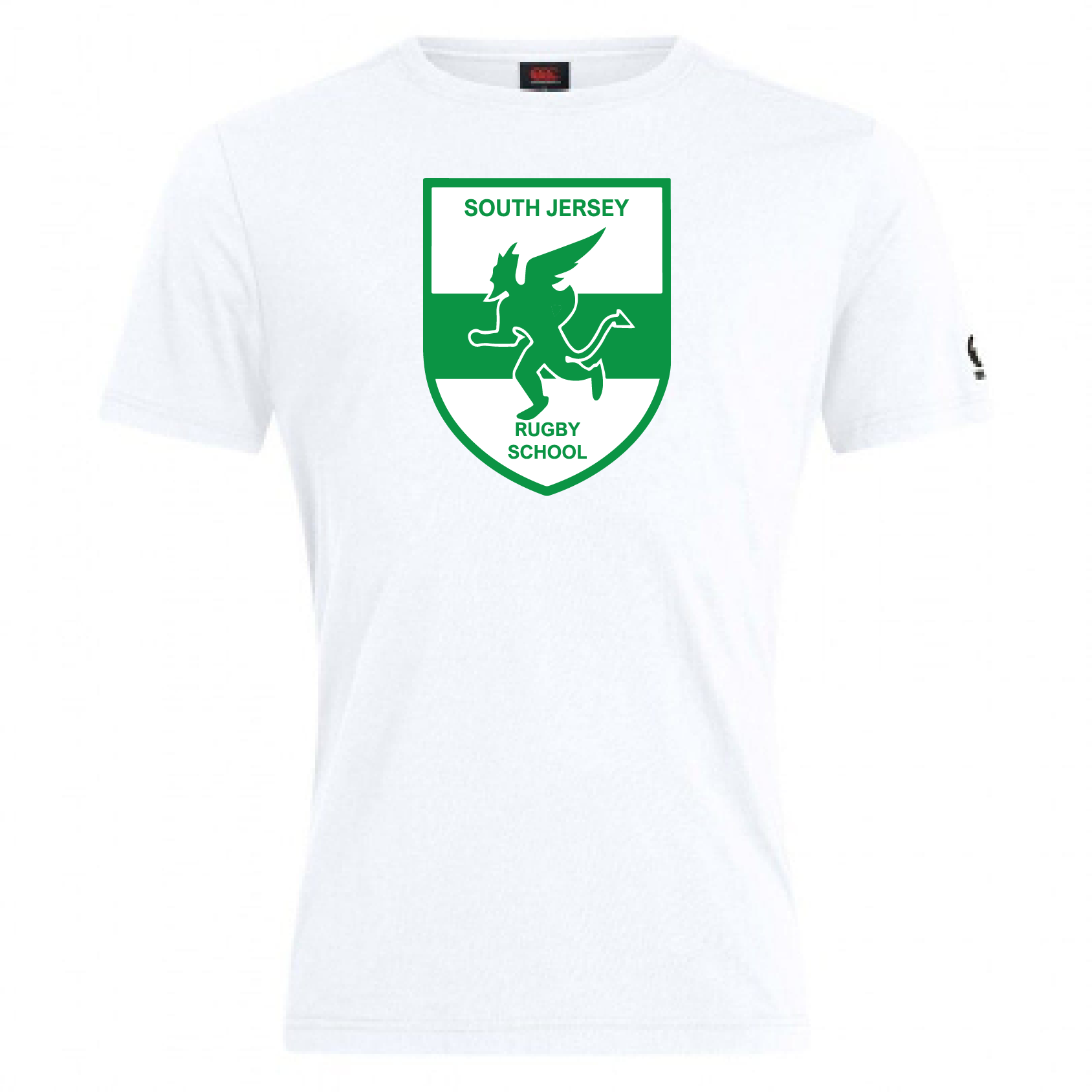 Canterbury's Soft Premium Cotton Blend Plain Tee for South Jersey Rugby School Club