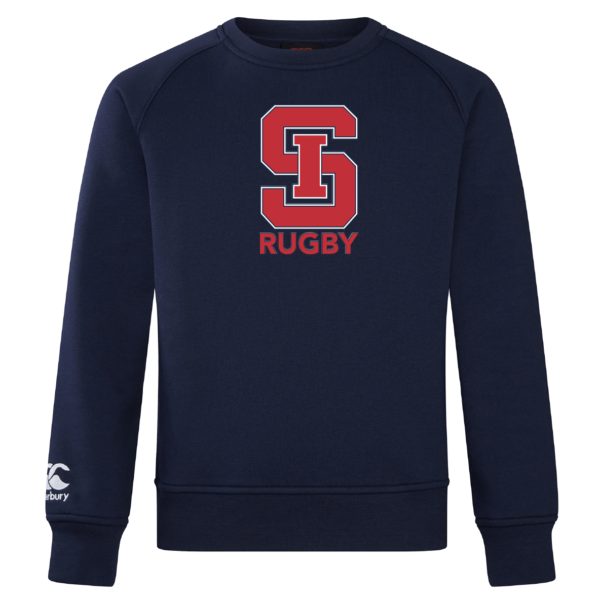 St. Ignatius Rugby Club Customizable Crew Neck Sweatshirt by Canterbury for Rugby Enthusiasts