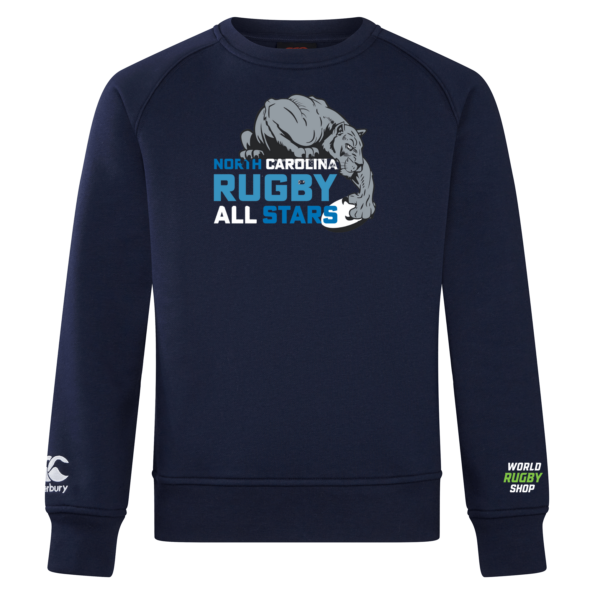 Ultra Soft Canterbury NC All Stars Club Crew Embroidered Sweatshirt