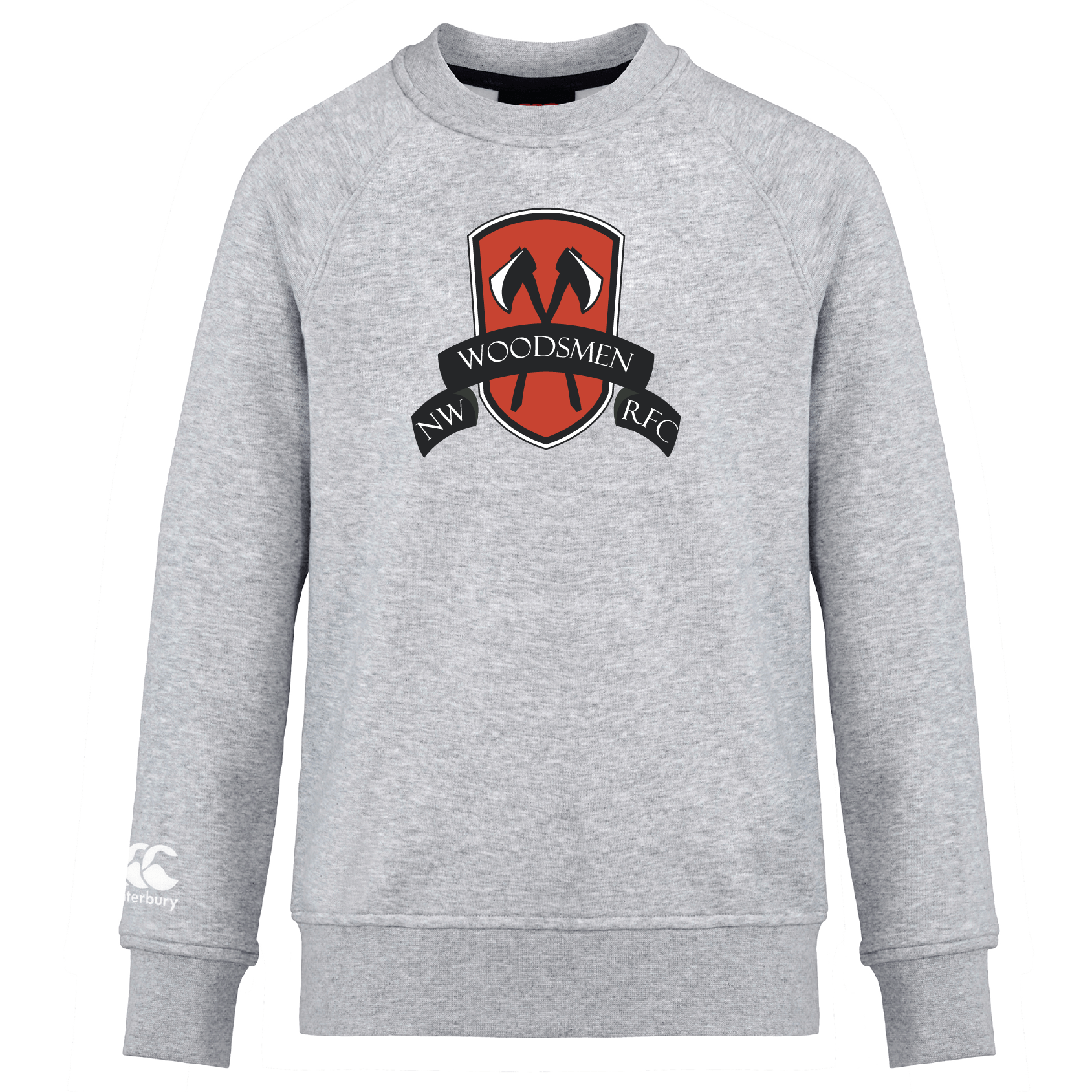 Northwest Woodsmen RFC Canterbury Club Crew Style Sweatshirt for Casual Wear