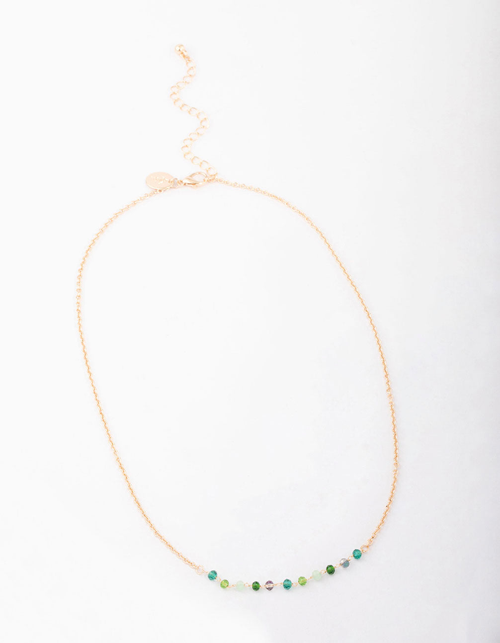 Short Gold Beaded Chain Necklace - A Timeless Accessory