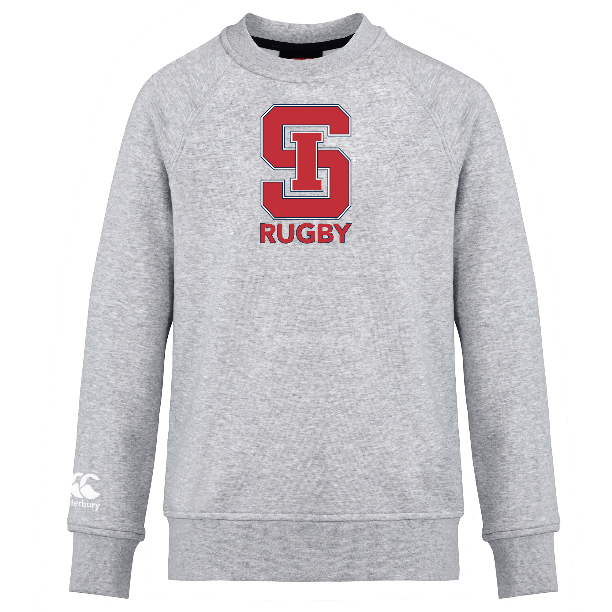 St. Ignatius Rugby Club Customizable Crew Neck Sweatshirt by Canterbury for Rugby Enthusiasts