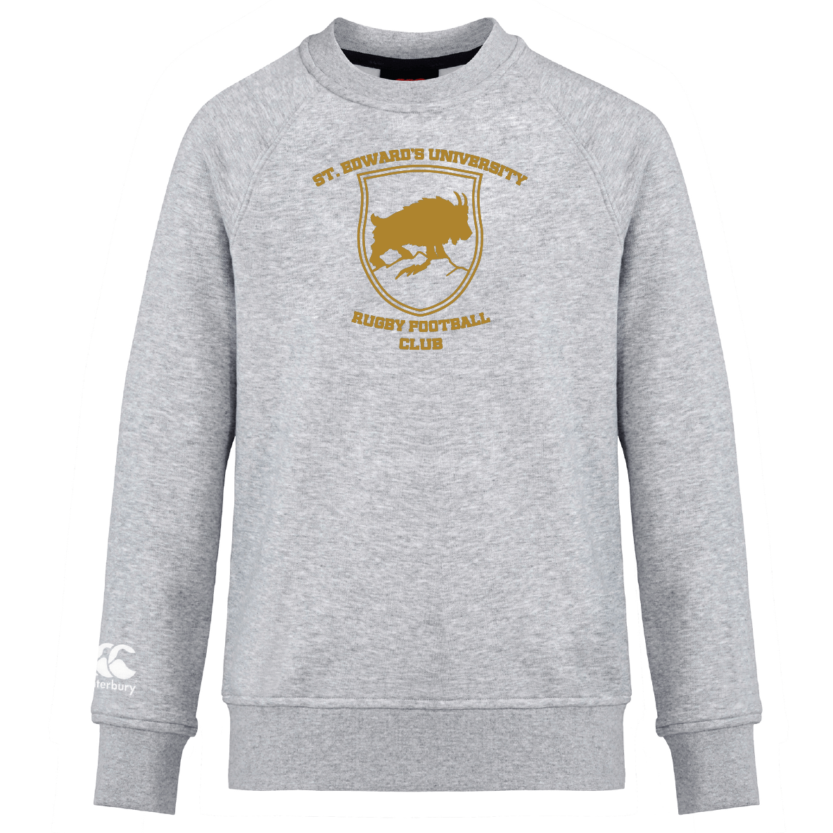 High - Quality Canterbury Brand St Edwards University RFC Club Crew Sweatshirt for Stylish and Warm Wear