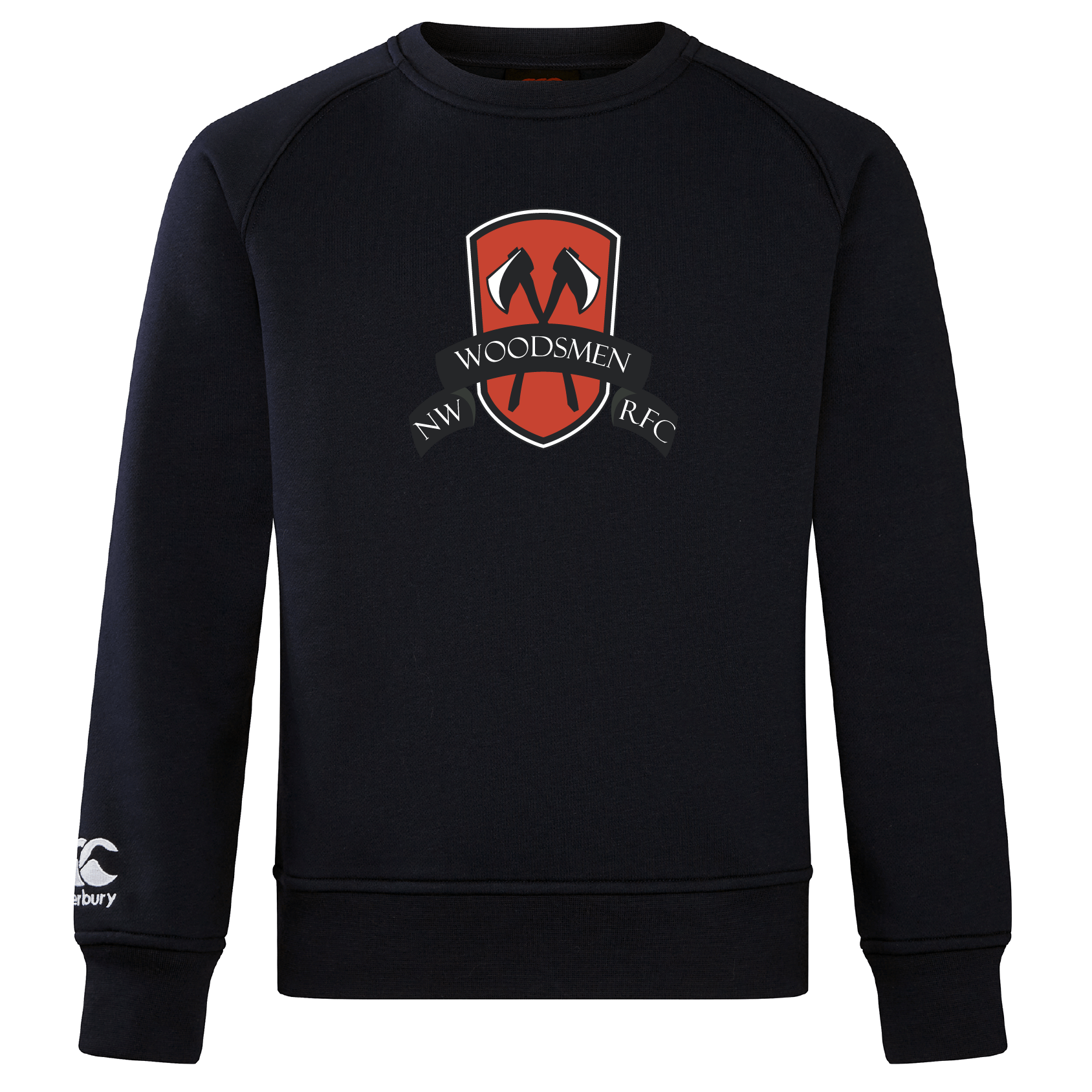 Northwest Woodsmen RFC Canterbury Club Crew Style Sweatshirt for Casual Wear