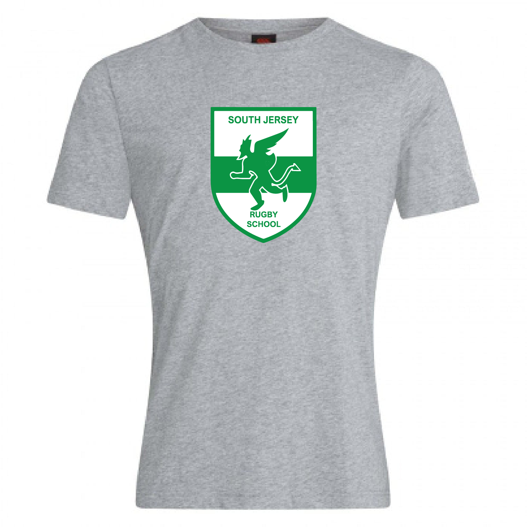 Canterbury's Soft Premium Cotton Blend Plain Tee for South Jersey Rugby School Club