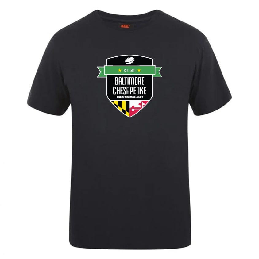 Canterbury's Comfortable Baltimore Chesapeake RFC Club Plain Cotton Tee